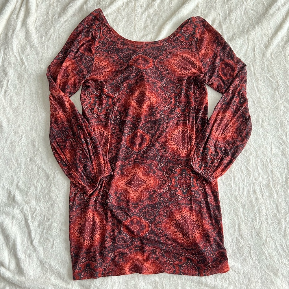 Long sleeve billabong dress